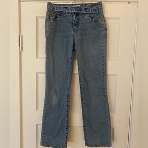 Vintage French Dressing Light Wash Ankle Length Jeans